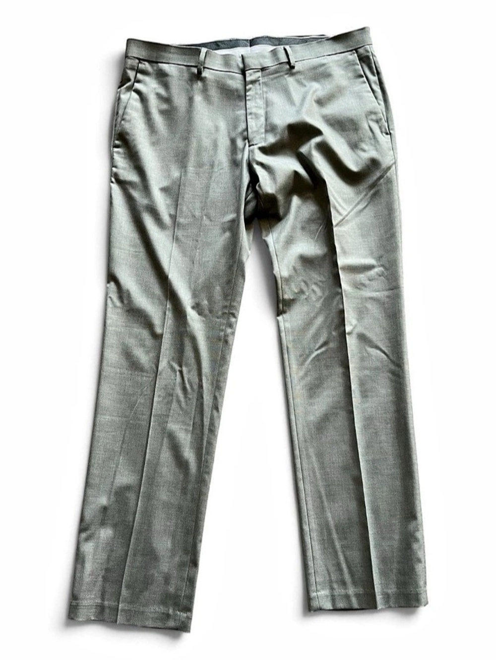 Reaction by Kenneth Cole Men's Dress Pants Gray Waist 38 x 32 Like New